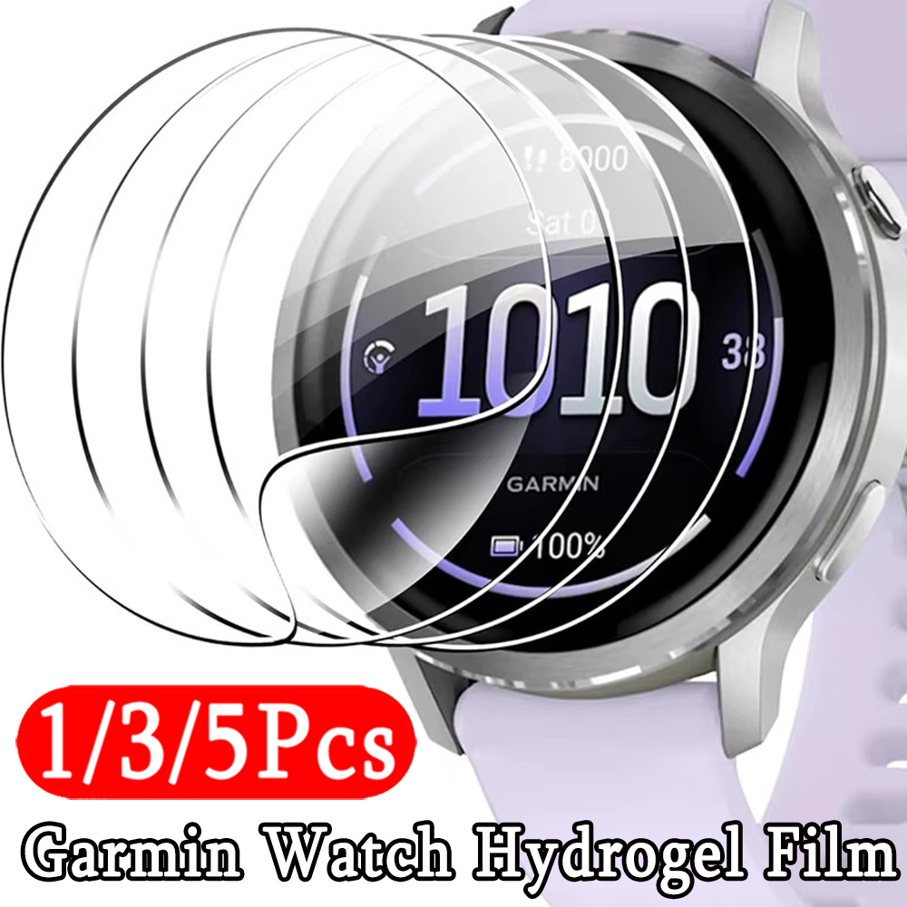 Hydrogel Screen Protector - Película de hidrogel para reloj Garmin