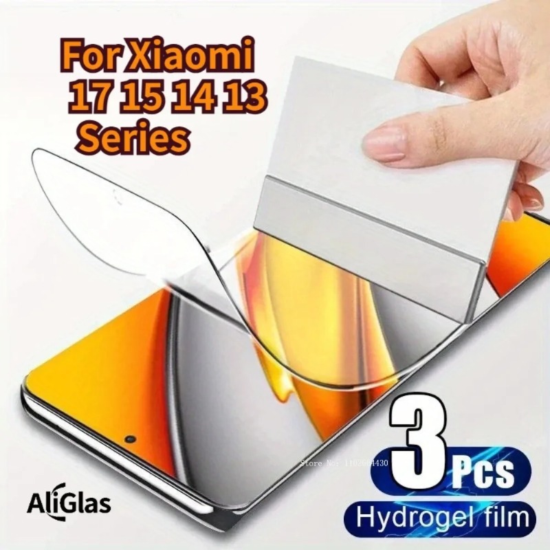 Flexible Tpu Film - 3 piezas de película de hidrogel