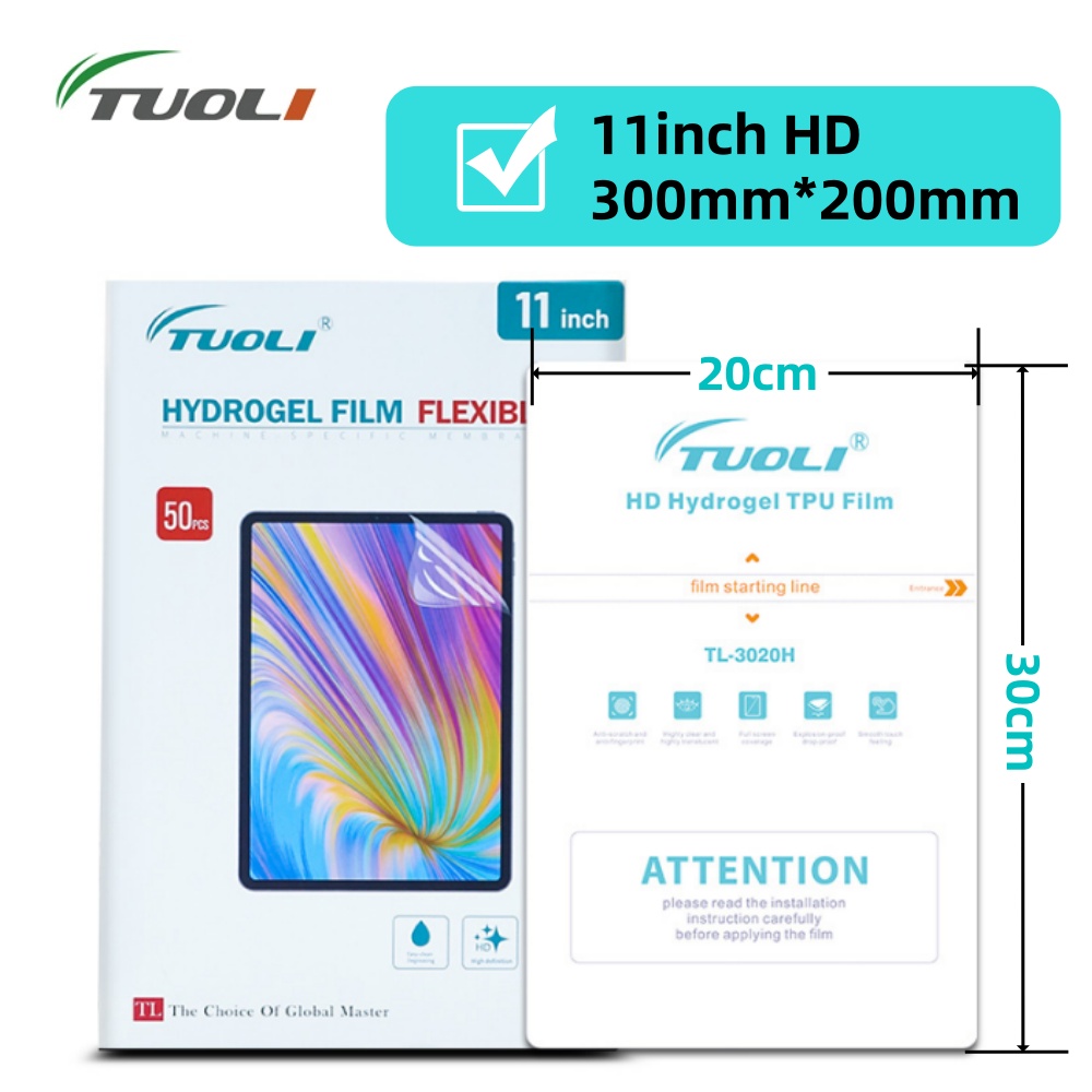 Screen Protector Cutter - TUOLI 10 Uds tabletas universales película