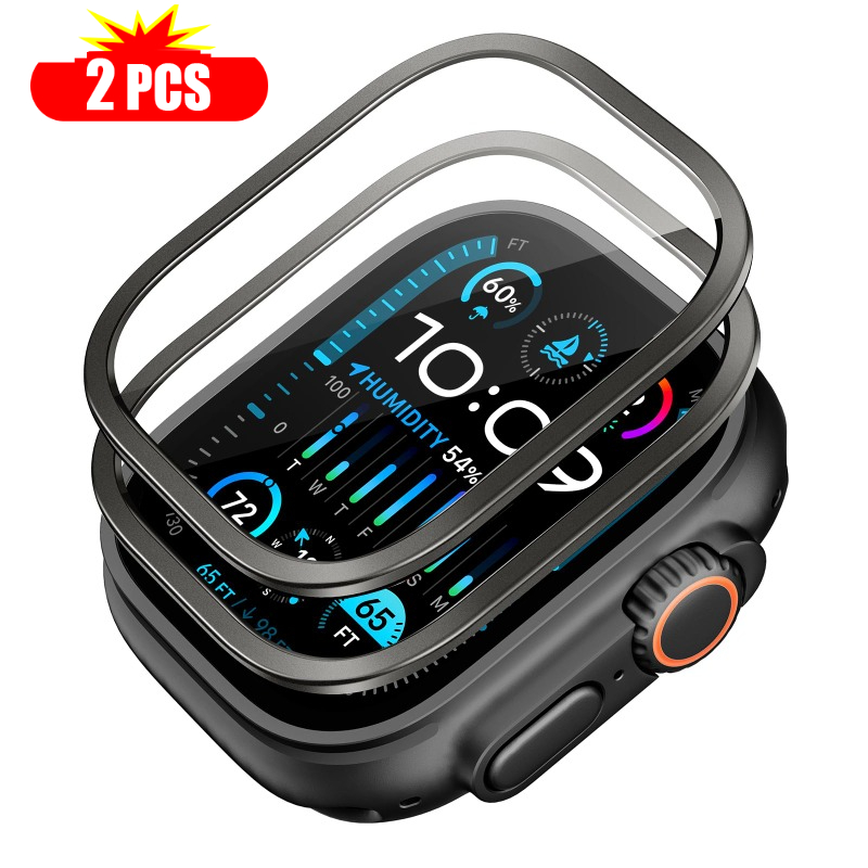 Smartwatch Screen Film - 2 uds vidrio templado para Apple