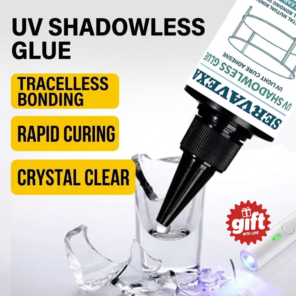 Liquid Uv Glue Kit - Kit de Adhesivo de Curado con