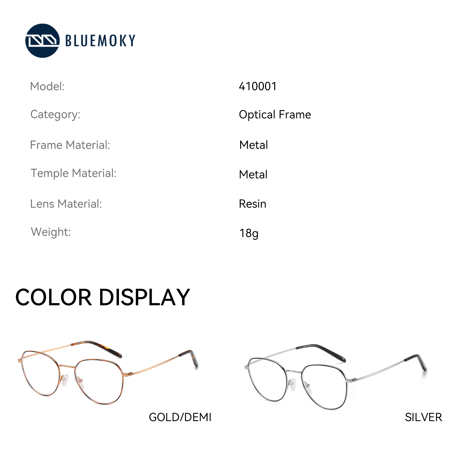 BLUEMOKY Gafas graduadas circu - Anti Blue Light Film reseña y precio