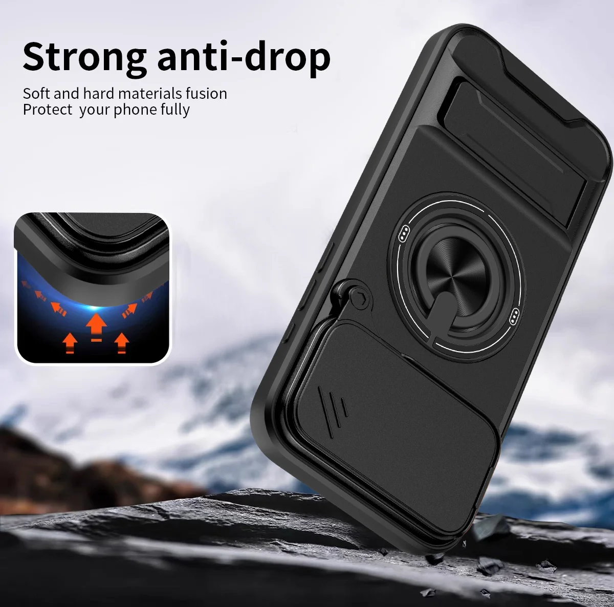 Funda de teléfono magnética pa - Camera Lens Protector reseña y precio