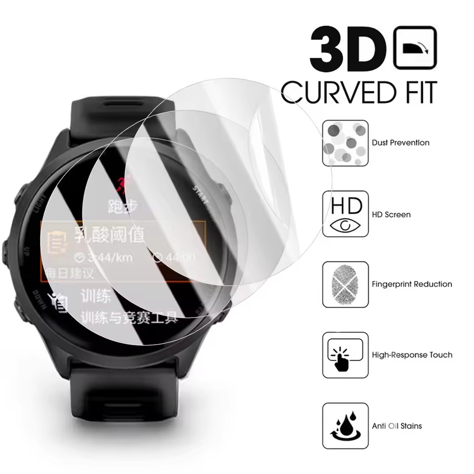 Película de hidrogel para relo - Smartwatch Screen Film reseña y precio