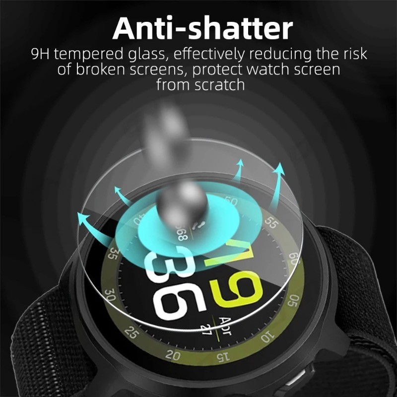 3-5 piezas de vidrio templado  - Smartwatch Screen Film reseña y precio