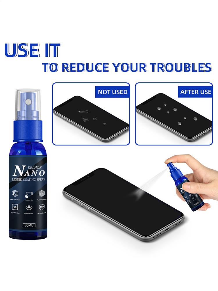 Protector de Pantalla Líquido  - Oleophobic Coating Spray reseña y precio