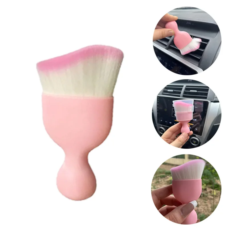 1/3/5 Uds cepillo rosa para qu - Dust Removal Sticker reseña y precio