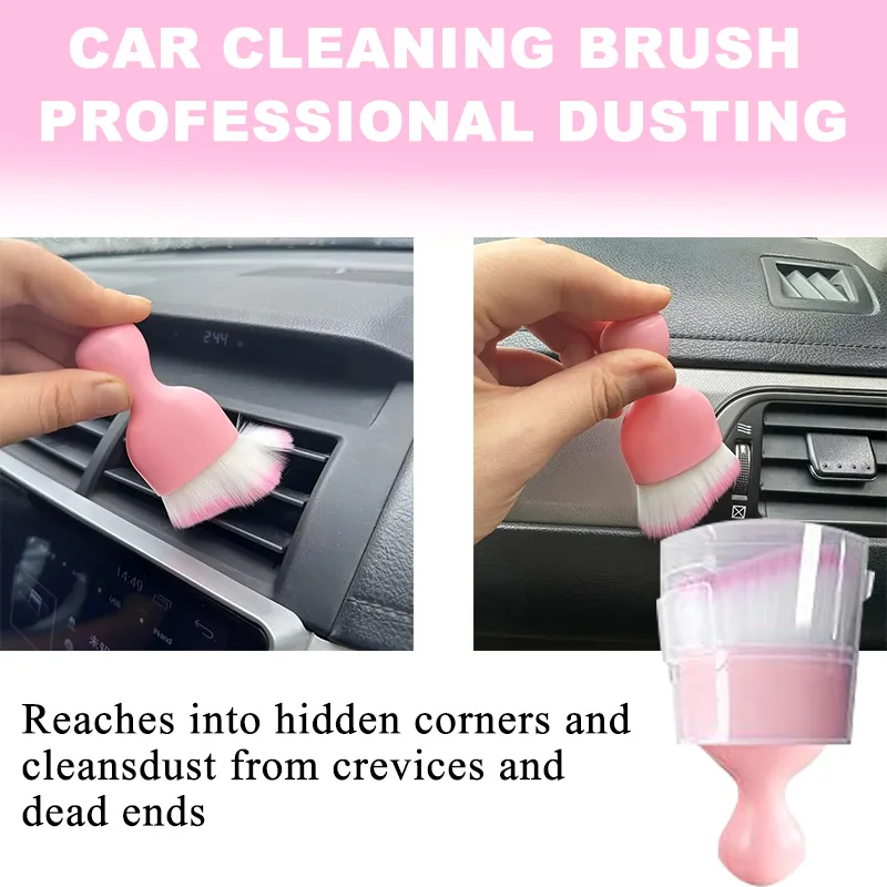 1/3/5 Uds cepillo rosa para qu - Dust Removal Sticker reseña y precio