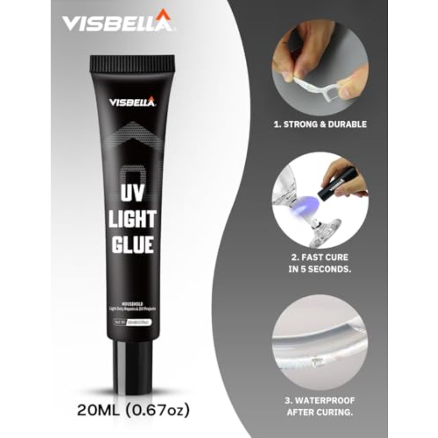 Kit de Resina Adhesiva con Luz - Liquid Uv Glue Kit reseña y precio
