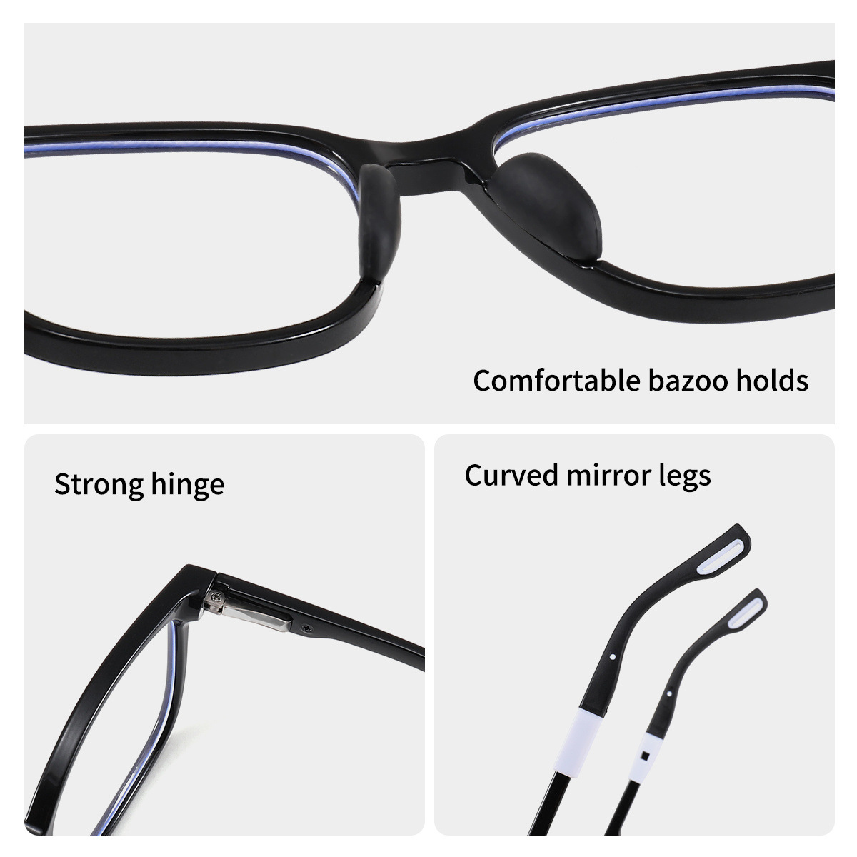 Gafas ópticas Retro redondas p - Anti Blue Light Film reseña y precio