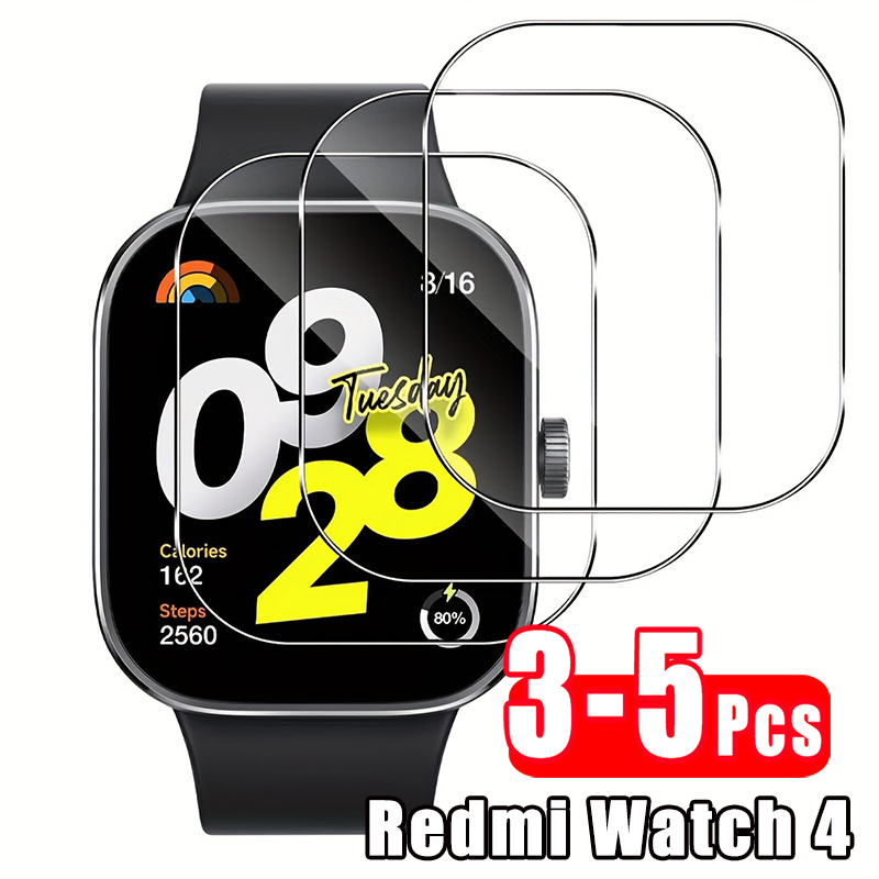 3-5 piezas de vidrio templado  - Smartwatch Screen Film reseña y precio