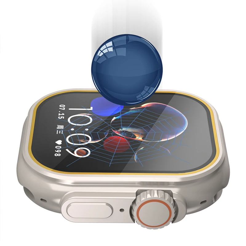 Vidrio templado para Apple Wat - Smartwatch Screen Film reseña y precio