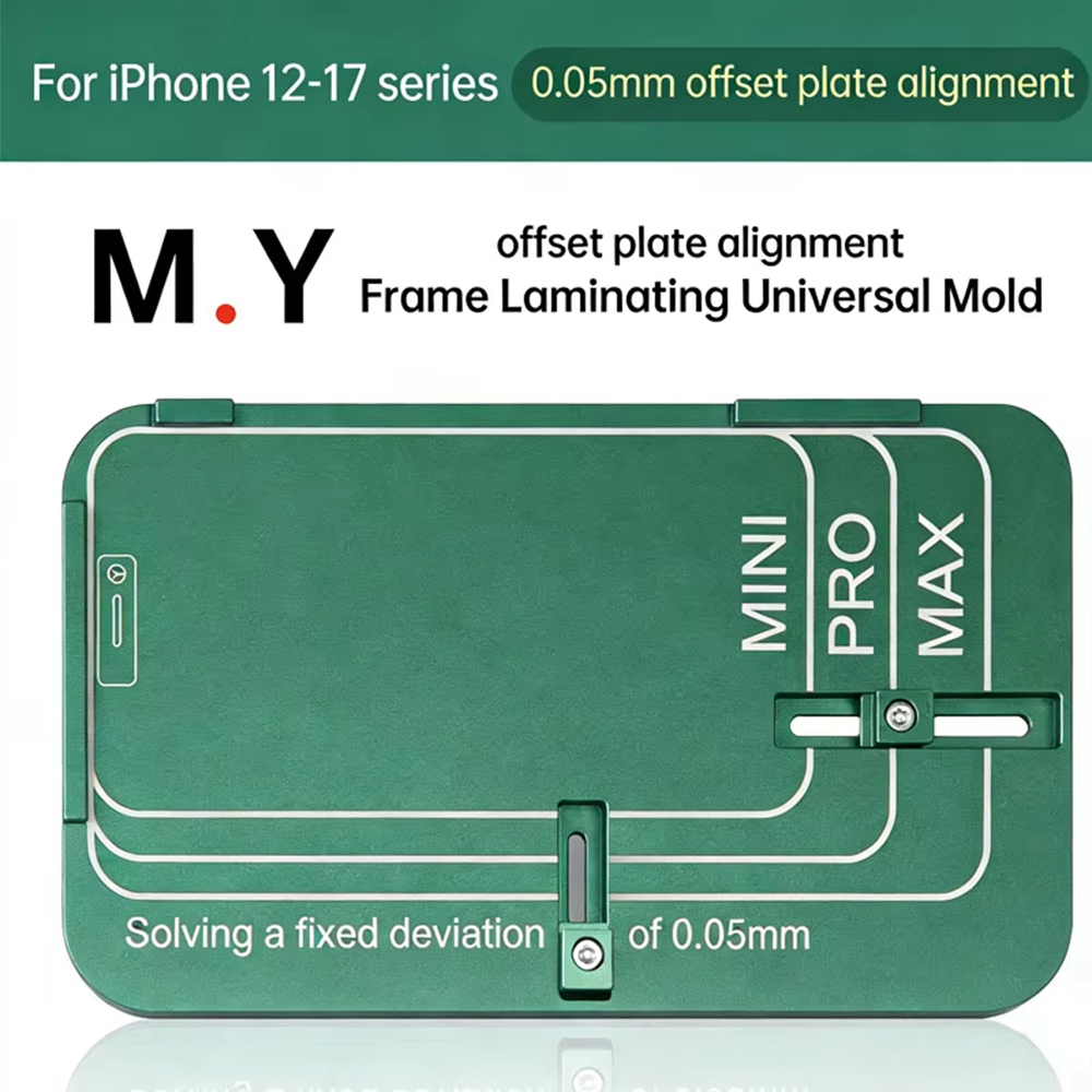 YCS MY con Marco, Molde Univer - Screen Alignment Tool reseña y precio