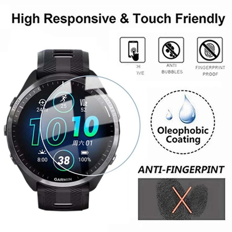 Película de vidrio templado pa - Smartwatch Screen Film reseña y precio