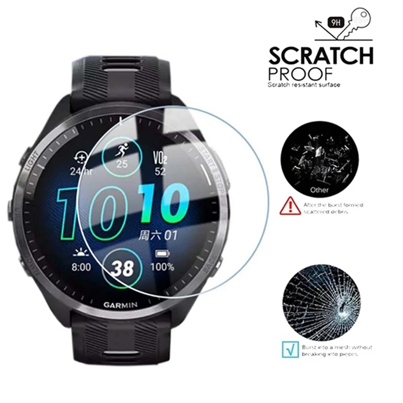 Película de vidrio templado pa - Smartwatch Screen Film reseña y precio