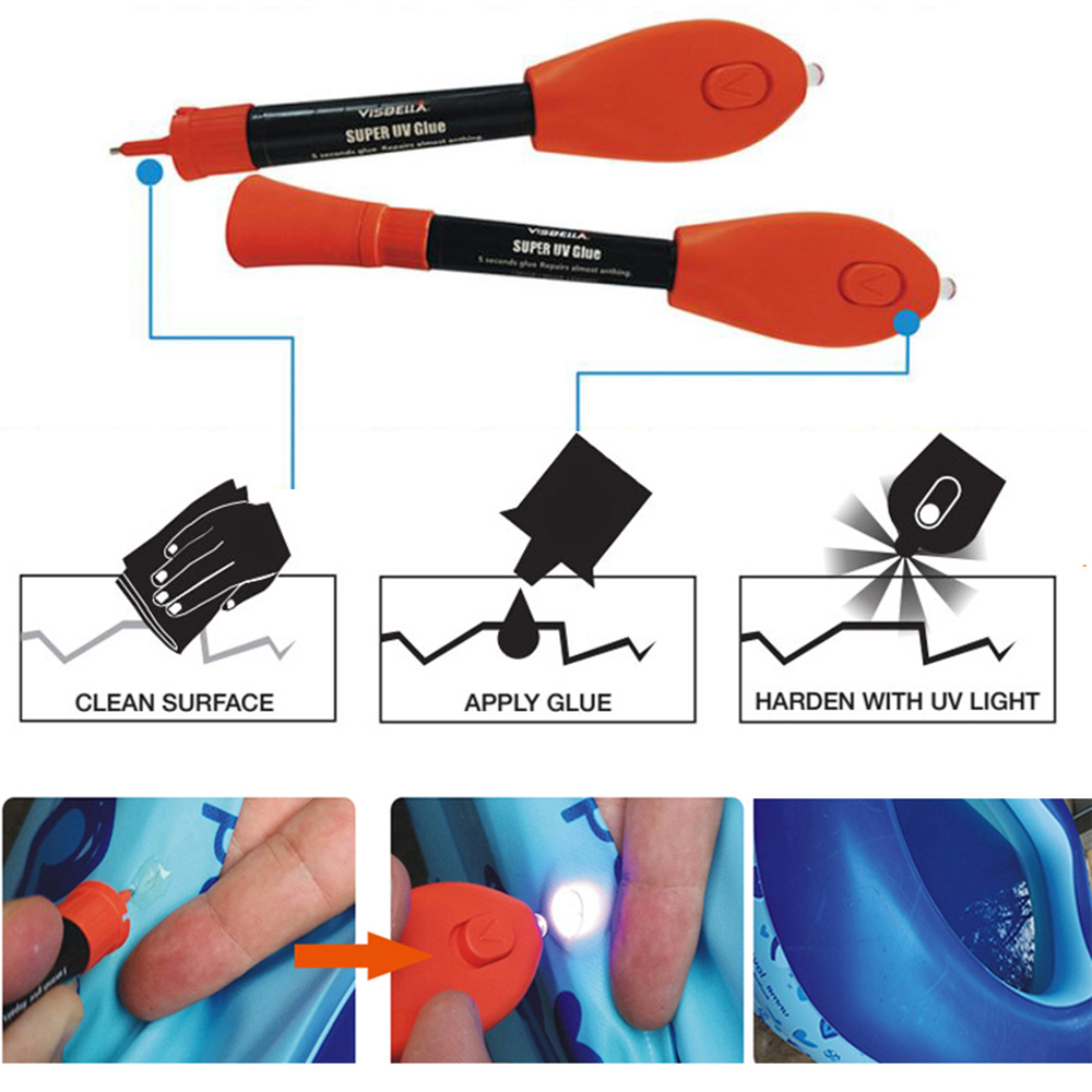 Pegamento líquido para reparac - Liquid Uv Glue Kit reseña y precio
