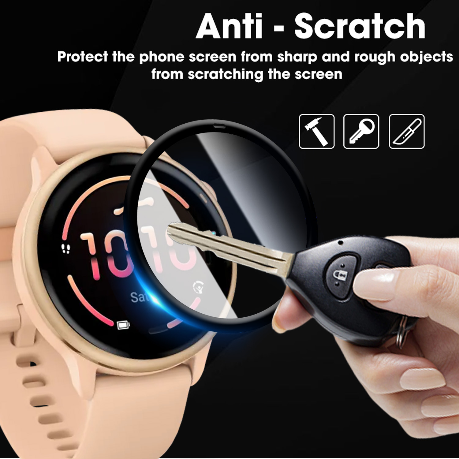 Protectores de pantalla flexib - Curved Edge Screen reseña y precio