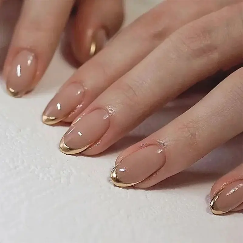 24 Uñas Postizas Elegantes en  - Full Cover Adhesive reseña y precio