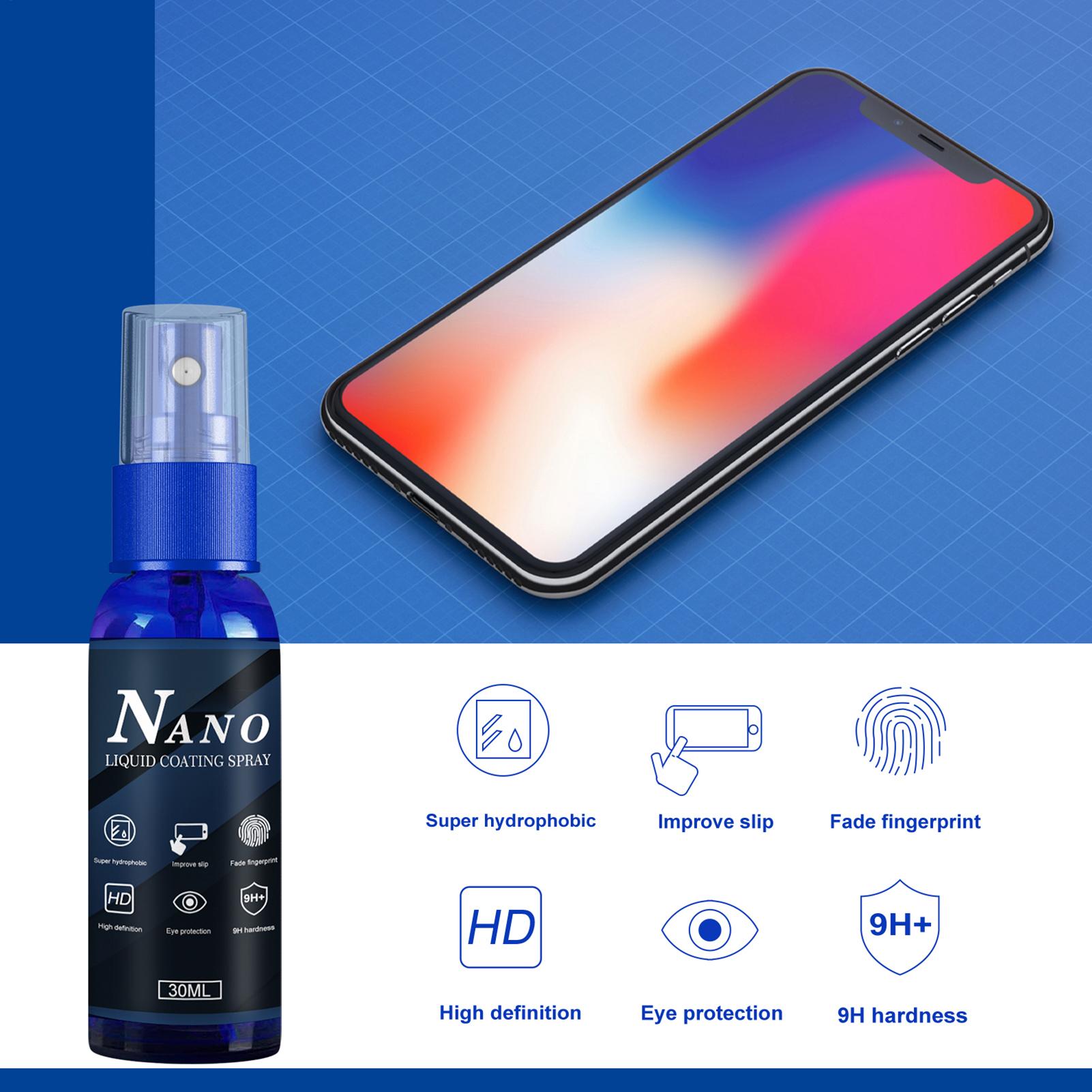 Liquid Screen Protector Spray  - Oleophobic Coating Spray reseña y precio