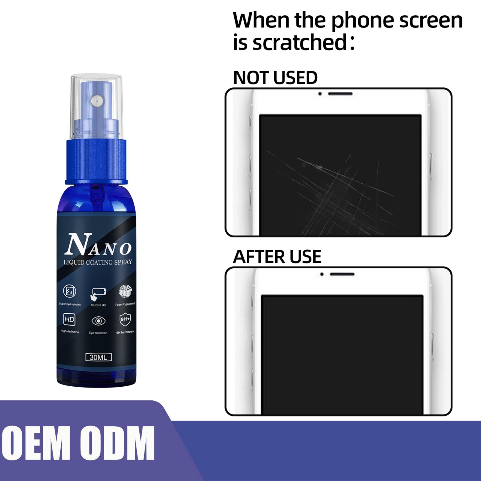 Liquid Screen Protector Spray  - Oleophobic Coating Spray reseña y precio