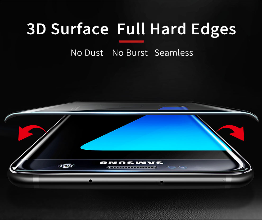 Vidrio templado de borde curvo - Curved Edge Screen reseña y precio