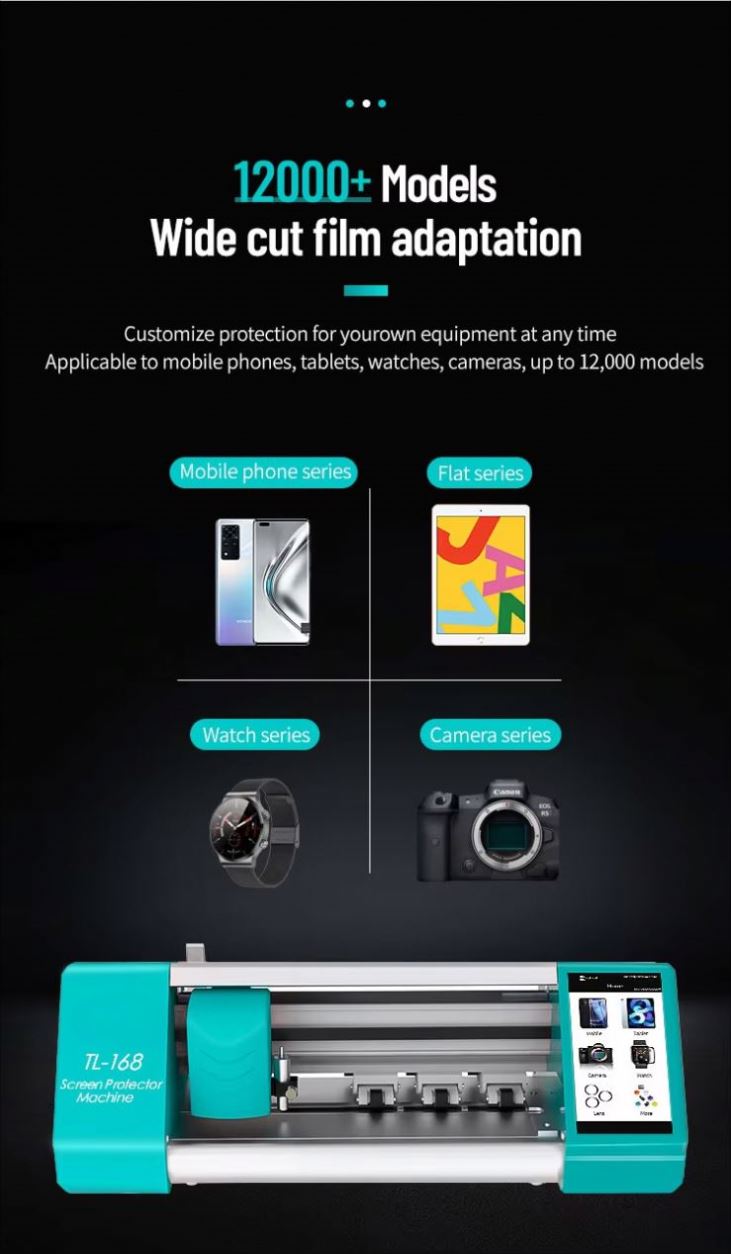 Máquina cortadora de protector - Hydrogel Screen Protector reseña y precio