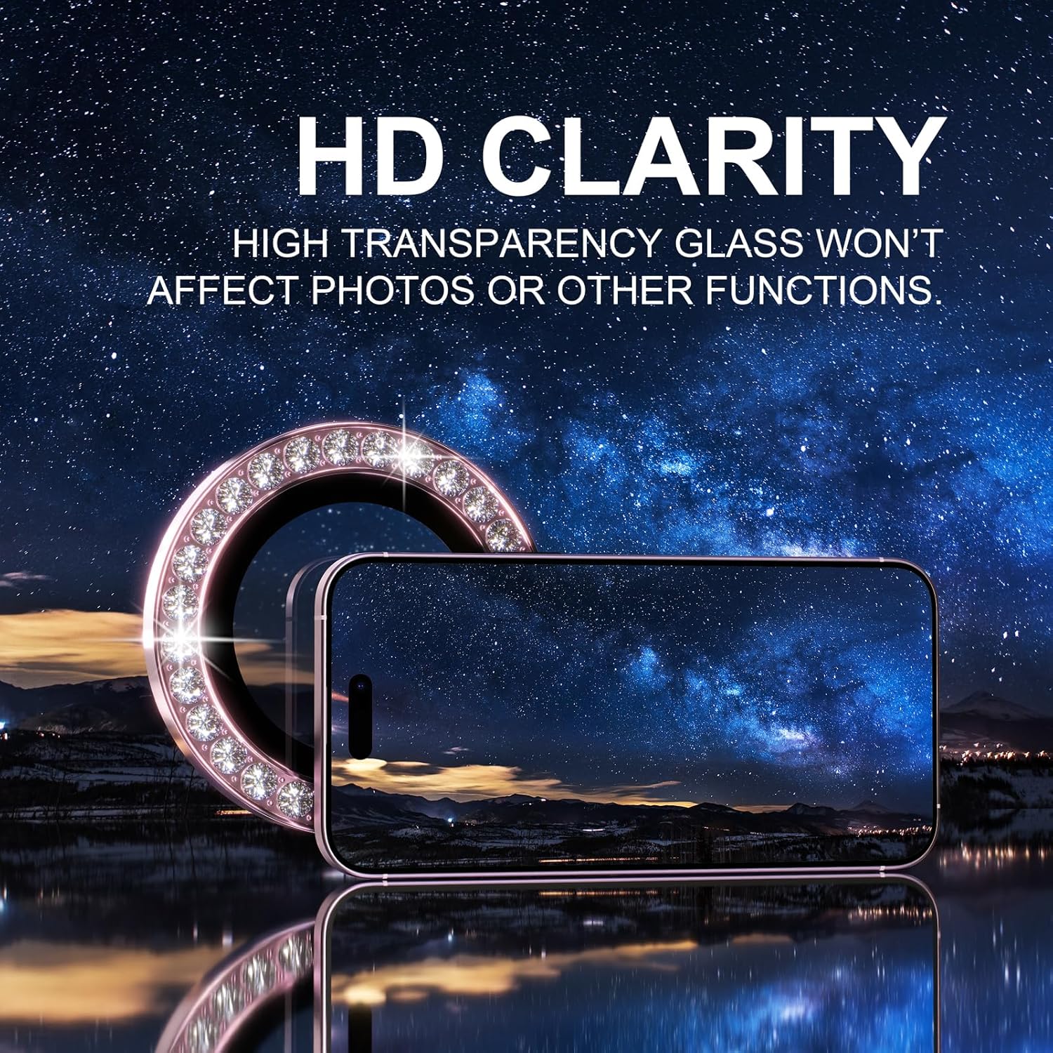 Protector de Lente de Cámara c - Tempered Glass Screen 9H reseña y precio