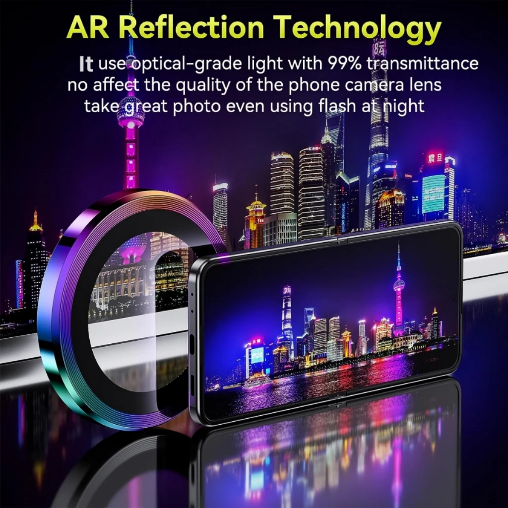Protector de lente de cámara d - Tempered Glass Screen 9H reseña y precio