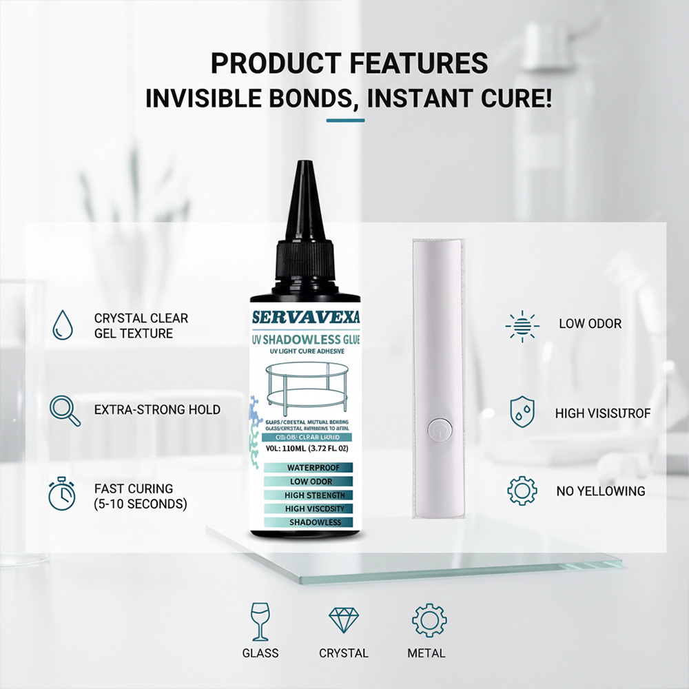 Kit de Adhesivo de Curado con  - Liquid Uv Glue Kit reseña y precio